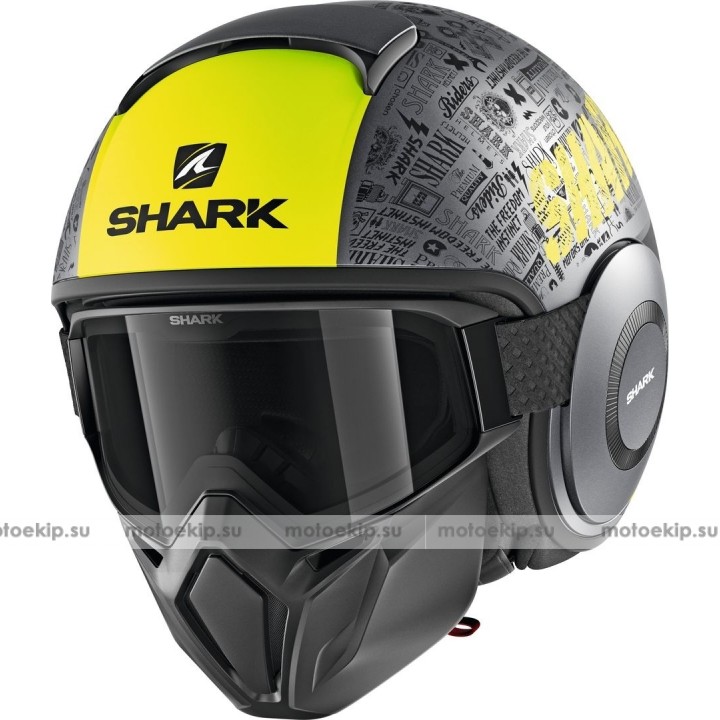 Шлем открытый Shark Street-Drak Tribute RM Mat