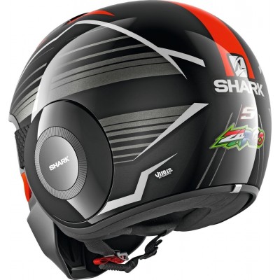 Шлем открытый Shark Street-Drak Replica Zarco Malaysian GP