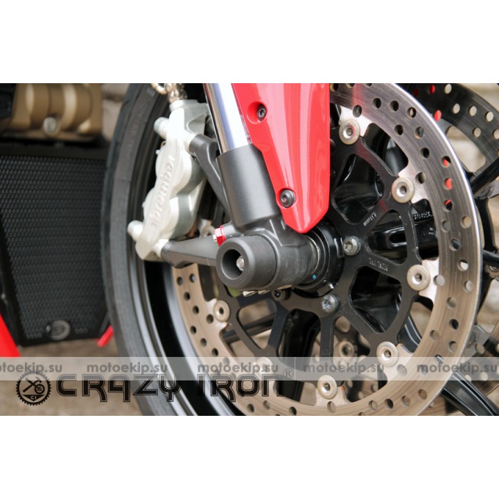 Слайдеры Ducati в ось переднего колеса