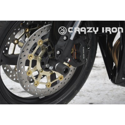 Слайдеры HONDA CBR600RR от `07- в ось переднего колеса