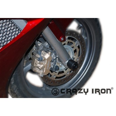 Слайдеры HONDA VFR800 `02-`12, Crossrunner (RC60) 2011- в ось переднего колеса
