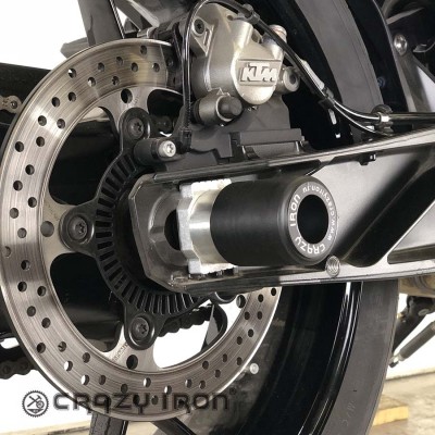 Слайдеры KTM Duke 790 в ось заднего колеса