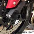 Слайдеры Suzuki GSX-S750 в ось переднего колеса Слайдеры Suzuki GSX-S750 в ось переднего колеса