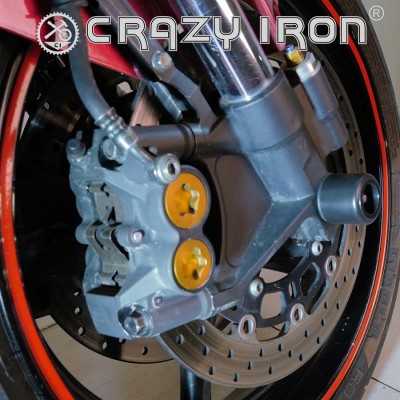 Слайдеры YAMAHA YZF-R6 2006-2016 в ось переднего колеса