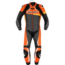 Spidi Race Warrior Pro Один мотоцикл кожаный костюм перфорированные