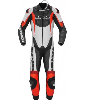 Spidi Race Warrior Perforated Pro Один кусок мотоцикл кожаном костюме