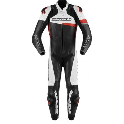 Spidi Race Warrior Pro Один мотоцикл кожаный костюм перфорированные