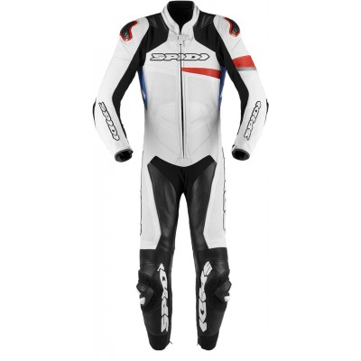 Spidi Race Warrior Pro Один мотоцикл кожаный костюм перфорированные