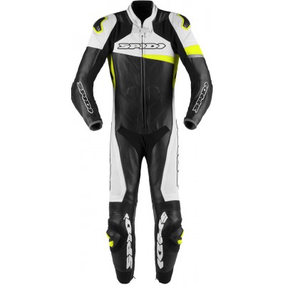 Spidi Race Warrior Pro Один мотоцикл кожаный костюм перфорированные