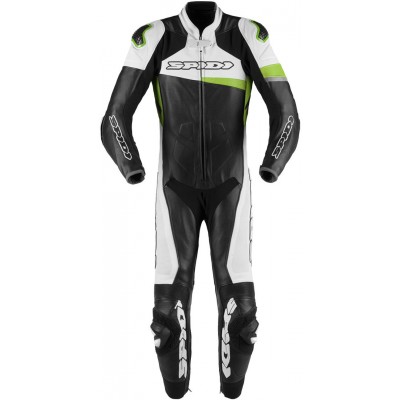 Spidi Race Warrior Pro Один мотоцикл кожаный костюм перфорированные