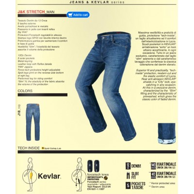 Spidi J&K stretch Джинсы брюки