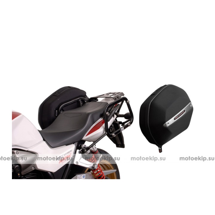 Крепление боковых кофров SW-Motech EVO сторона перевозчиков черный - Honda CB1300S (10-)