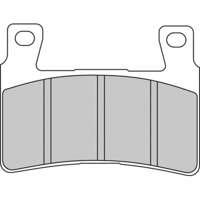 FERODO Тормозные колодки для мотоцикла FDB2124P (MCB736)