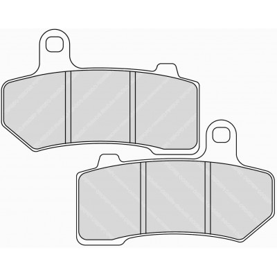 FERODO Тормозные колодки для мотоцикла FDB2210ST