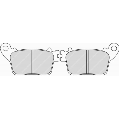 FERODO Тормозные колодки для мотоцикла FDB2221ST(MCB784SH)