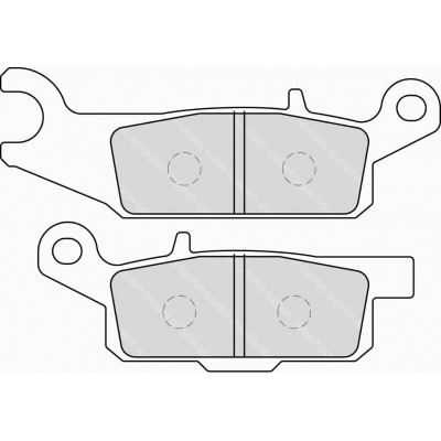 FERODO Тормозные колодки для мотоцикла FDB2230SG