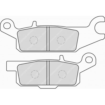 FERODO Тормозные колодки для мотоцикла FDB2233SG