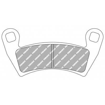 FERODO Тормозные колодки для мотоцикла FDB2263SG