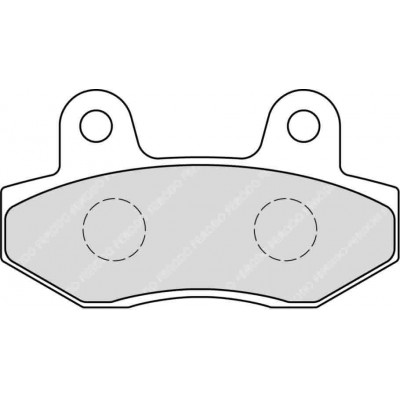 FERODO Тормозные колодки для мотоцикла FDB312P