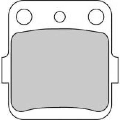 FERODO Тормозные колодки для мотоцикла FDB381P