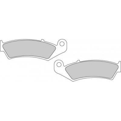 FERODO Тормозные колодки для мотоцикла FDB496P (MCB574)