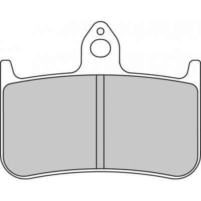 FERODO Тормозные колодки для мотоцикла FDB533ST (MCB593SV)