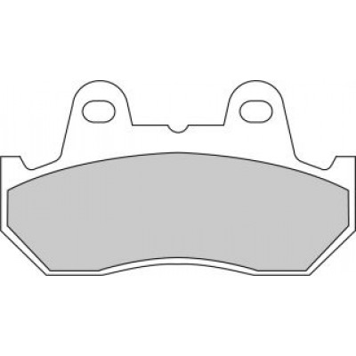 FERODO Тормозные колодки для мотоцикла FDB538P
