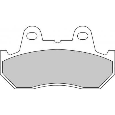 FERODO Тормозные колодки для мотоцикла FDB665ST (MCB512SV)