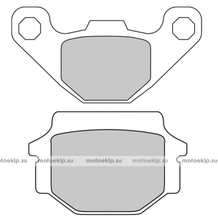 FERODO Тормозные колодки для мотоцикла FDB731P