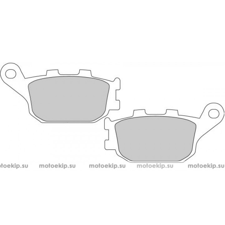 FERODO Тормозные колодки для мотоцикла FDB754P (MCB634)