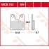 LUCAS TRW Тормозные колодки для мотоцикла MCB702