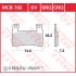 LUCAS TRW Тормозные колодки для мотоцикла MCB703SV