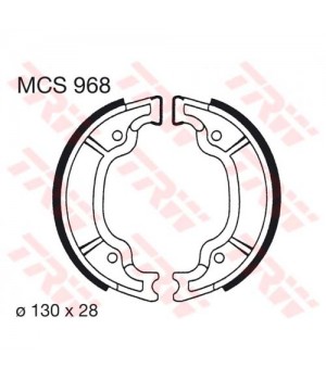 LUCAS TRW Тормозные колодки для мотоцикла MCS968