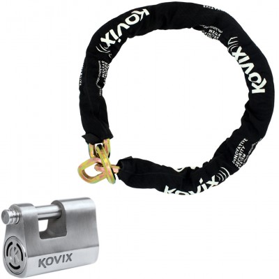 Kovix KCH10 + KBL12 120cm Замок цепи