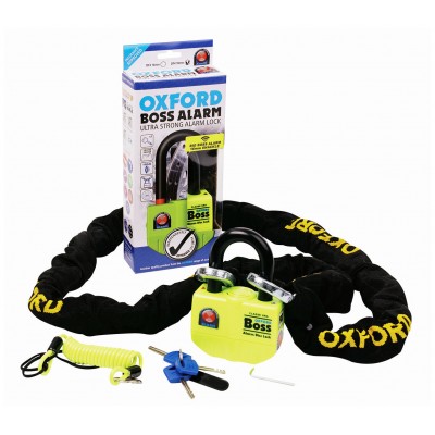 Oxford Boss Chain and Alarm Padlock