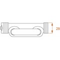 Kovix KCH10 + KHL69 120cm Замок цепи