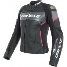 Dainese Racing 3 Lady D-Air® Airbag Дамы мотоцикл кожаной куртке