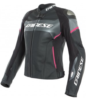 Dainese Racing 3 Lady D-Air® Airbag Дамы мотоцикл кожаной куртке