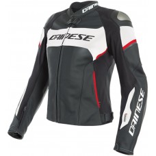 Dainese Racing 3 Lady D-Air® Airbag Дамы мотоцикл кожаной куртке