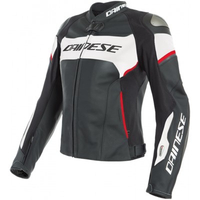 Dainese Racing 3 Lady D-Air® Airbag Дамы мотоцикл кожаной куртке