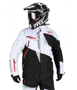 Куртка снегоходная Sweep Snow Core Black-White