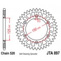 JTA897.48 Звезда задняя (алюминий) 520 JTA897.48 Звезда задняя (алюминий) 520