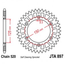JTA897.48 Звезда задняя (алюминий) 520