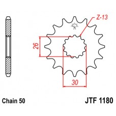 JTF1180.18 Звезда передняя 530