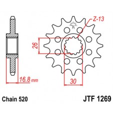 JTF1269.16 Звезда передняя 520