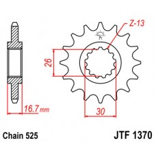 JTF1370.16 Звезда передняя 525