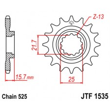 JTF1535.15 Звезда передняя 525