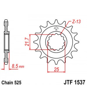 JTF1537.14 Звезда передняя 525