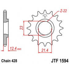 JTF1594.15 Звезда передняя 428