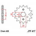 JTF417.14 Звезда передняя 428